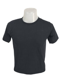 เสื้อยืดคอกลม สีดำ