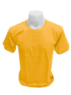 เสื้อยืด สีเหลืองทอง