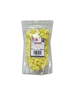 Cacao Barry Blanc Satin White 29.2% Couverture Chocolate 250 g. (05-9070-16)