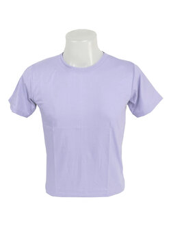 เสื้อยืดสีม่วงลาเวนเดอร์ ม่วงอ่อน