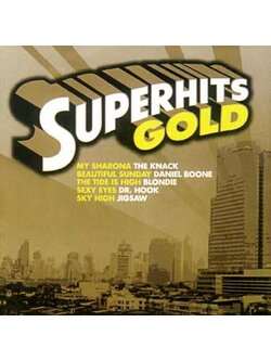 Various – Superhits Gold / THAILAND / ปกเจาะ / ปกในมีรอยเก่าเก็บ / แผ่นด้านสกรีนมีตำหนิเก่าเก็บ / แผ่นโปรโม / แผ่นดี