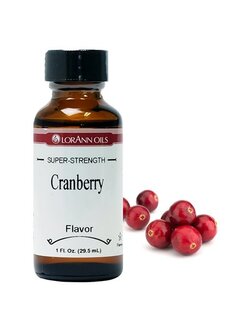 Lorann Super Strength Cranberry Flavor 1 oz. กลิ่นแครนเบอรี่เข้มข้น (06-7644)