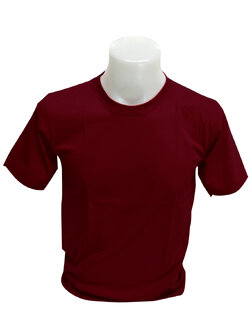 เสื้อยืด สีแดงเลือดนก