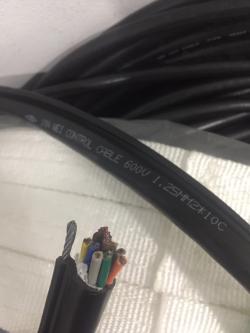Crane Wire 10 core1.25 sqmm./สายไฟรอกเครนไฟฟ้า/สายสวิทช์รอกเครนไฟฟ้า/สายไฟ 10 ไส พร้อมมีสลิง ( ขายเป็นเมตร )