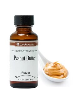 Lorann Super Strength Peanut Butter Flavor 1 oz. กลิ่นพีนัทบัตเตอร์ (เนยถั่ว) เข้มข้น (06-7651)