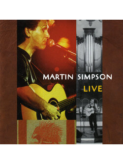 Martin Simpson – Live (Live At The Holywell Music Room, Oxford) / USA / ปกในมีจุดเหลือง / แผ่นดี