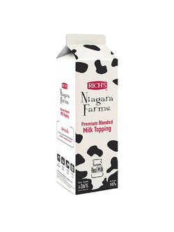 วิปปิงครีม ริชส์ Rich's Niagara Farm Milk Topping 907g.(02-6523)(สินค้าแช่แข็ง)