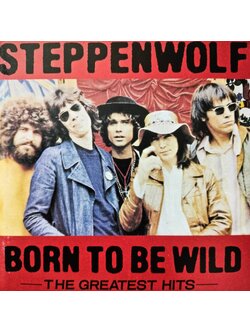 Steppenwolf – The Greatest Hits - Born To Be Wild / JAPAN / แผ่นเป็นรอย