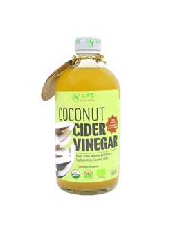 Agrilife Organic Coconut Cider Vinegar 480 ml. น้ำส้มสายชูหมักจากมะพร้าวออร์แกนิค (05-7905)