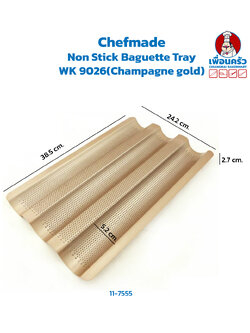 Chefmade Non Stick Baguette Tray WK 9026 (11-7555)