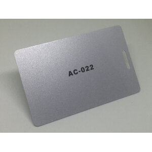 CF Card Metallic Silver