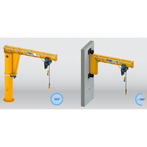 เครนตั้งเสายื่นแขนหมุน/PILLAR JIB CRANES