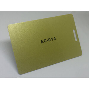 CF Card Metallic Gold