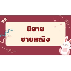 นิยายชายหญิง