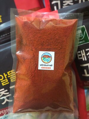 พริกป่นเกาหลี นำเข้าจากเกาหลี แบ่งขาย 200กรัม (สินค้าแบ่งบรรจุ)