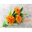กรวยดอกดาวเรืองสีส้มทอง ประดิษฐ์จากดิน - ดอกดาวเรือง - Marigold