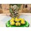 ชุดขนมลาดูและโมทกะ ประดิษฐ์จากดิน ประดับคริสตัล (นพเก้า) - Laddu and Modak