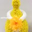 พานพุ่มดอกบานไม่รู้โรยประดิษฐ์ [6 นิ้ว/ 2,300บาท/คู่]