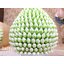 พานพุ่มดอกบัวประดิษฐ์ [ุ7 นิ้ว-ราคา 4,000 บาท/คู่]