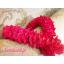 พวงมาลัยผ้า - พวงมาลัยดอกกุหลาบ ประดิษฐ์ - พวงมาลัยถวายศาลพระภูมิ - Fabric garland