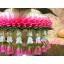 พานพุ่มผ้า สีชมพู - พานพุ่ม สีชมพู - พานพุ่มสักการะ สีชมพู - Phan bush