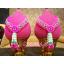พานพุ่มผ้า สีชมพู - พานพุ่ม สีชมพู - พานพุ่มสักการะ สีชมพู - Phan bush