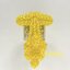 พวงมาลัยคริสตัล สีเหลือง - Crystal Garland