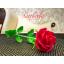 ดอกกุหลาบ สีแดง ประดิษฐ์จากดิน - ดอกกุหลาบ - Rose Flower