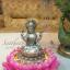 พระแม่ลักษมี ปางคชลักษมี (ทองเหลืองชุบเงิน) - Lakshmi Devi