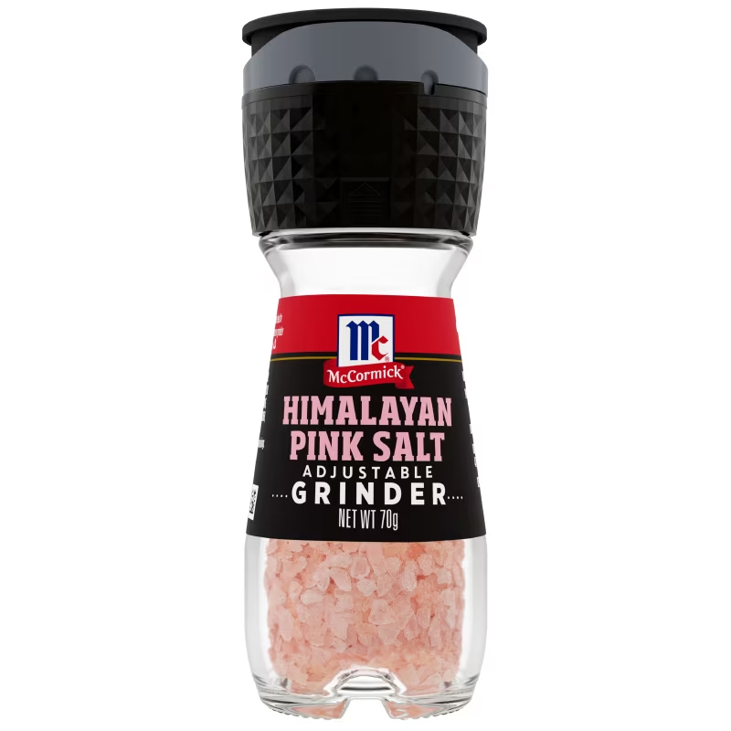 McCormick เกลือหิมาลายัน เกลือสีชมพู ฝาบด ขนาด 70 กรัม (05-7067)
