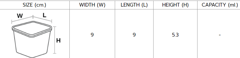 กล่องเบเกอรี่ใส +ฝา CST-300 บรรจุ 50 ใบ (09-2101)