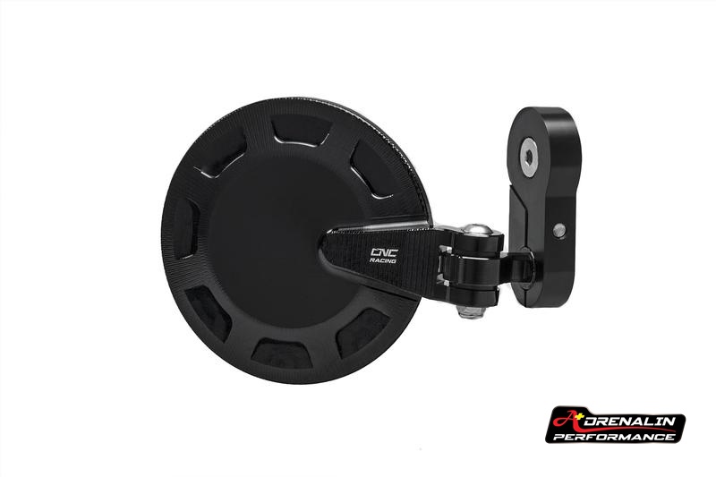 กระจกปลายแฮนด์ CNC racing สำหรับ M821 2018+ แบบกลม สีดำ รุ่น Rocket