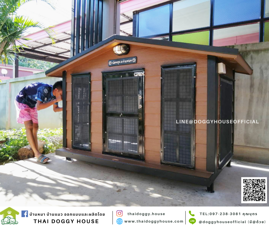 บ้านหมา ทรงจั่ว