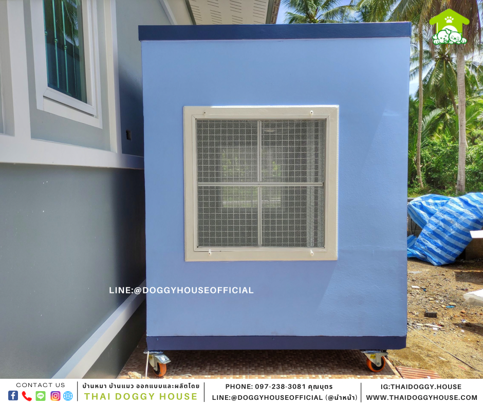 บ้านหมา แบบบ้าน BOX STYLE