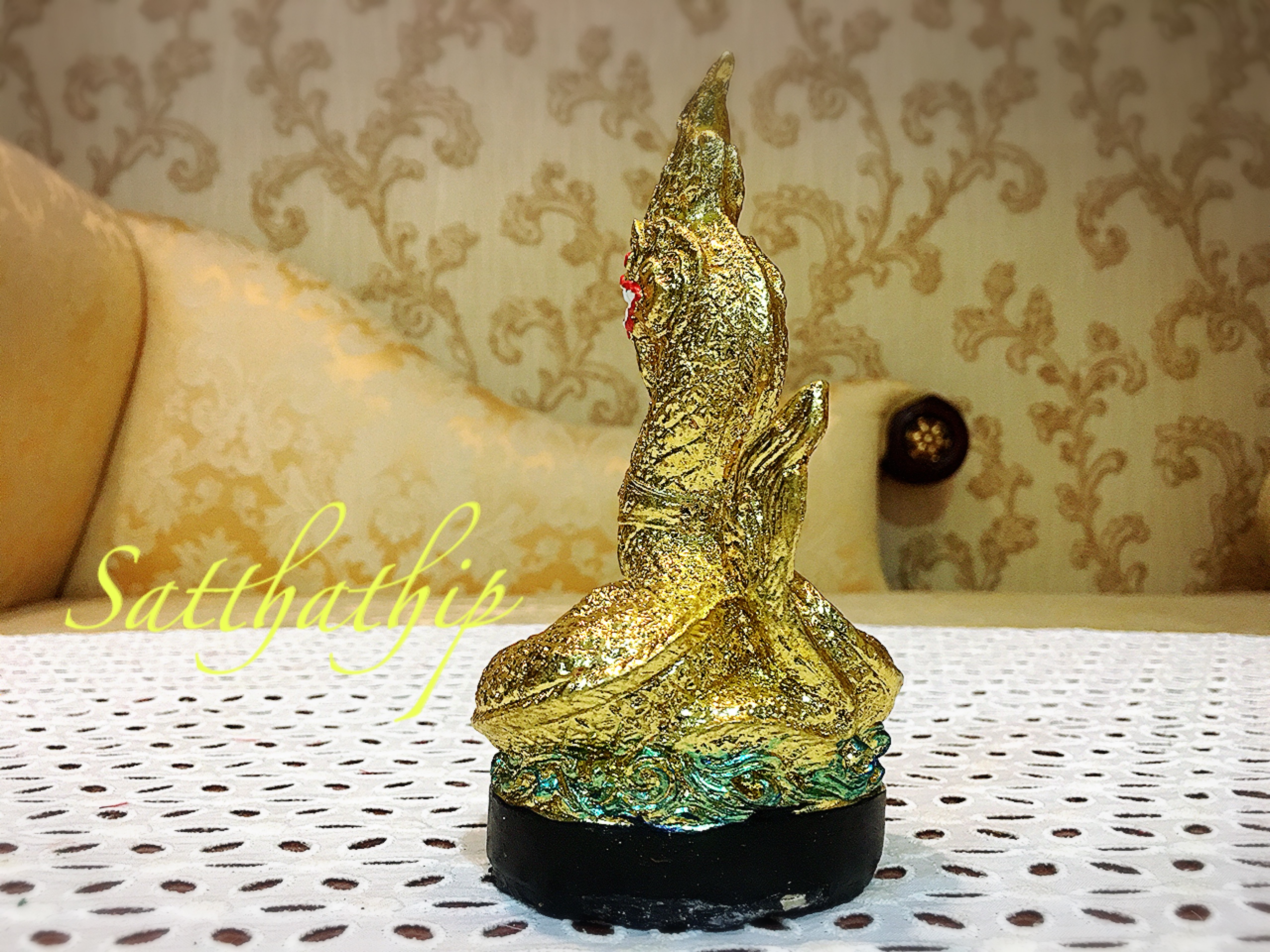 พญานาค (เซรามิก ลงสี) - Nāga