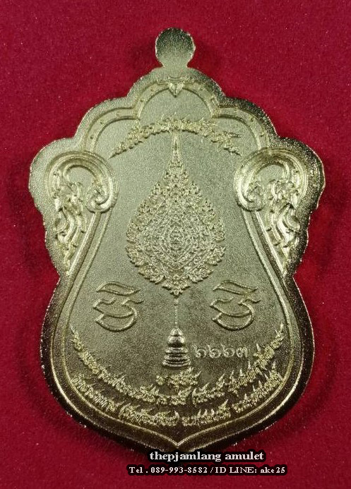 เหรียญเลื่อนสมณศักดิ์(1) หลวงพ่อพัฒน์ วัดห้วยด้วน นครสวรรค์ เนื้อกะไหล่ทองโบราณ ปี 2564