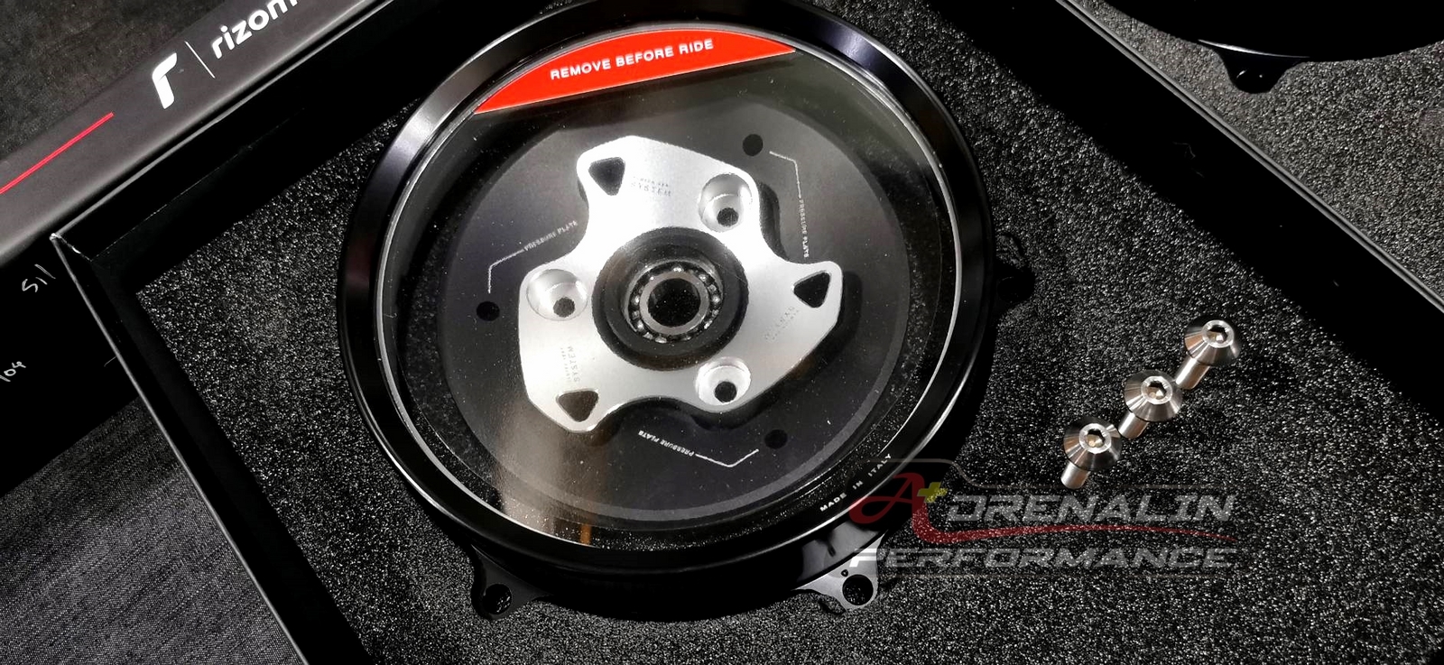 ครอบคลัทช์ใส Rizoma สำหรับ Panigale 899 1199 ชุด3ชิ้น