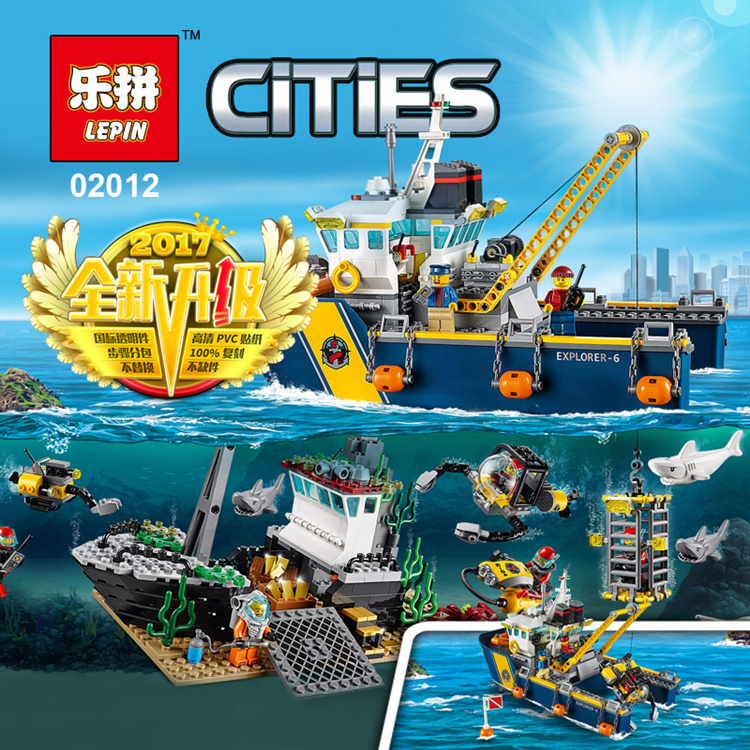 เลโก้จีน LEPIN.02012 ชุด City Deep Sea Explorers