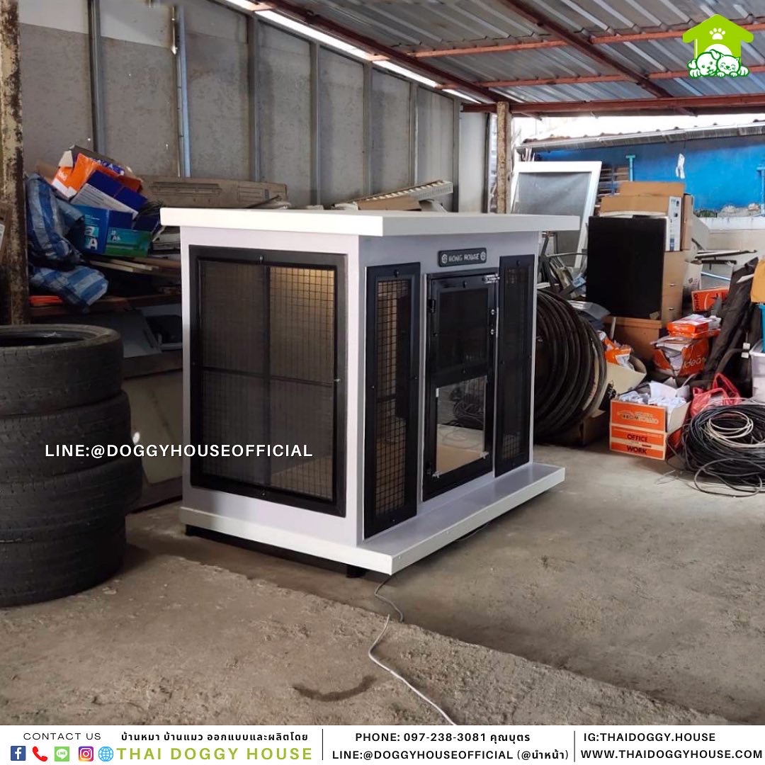บ้านหมา แบบบ้าน BOX STYLE