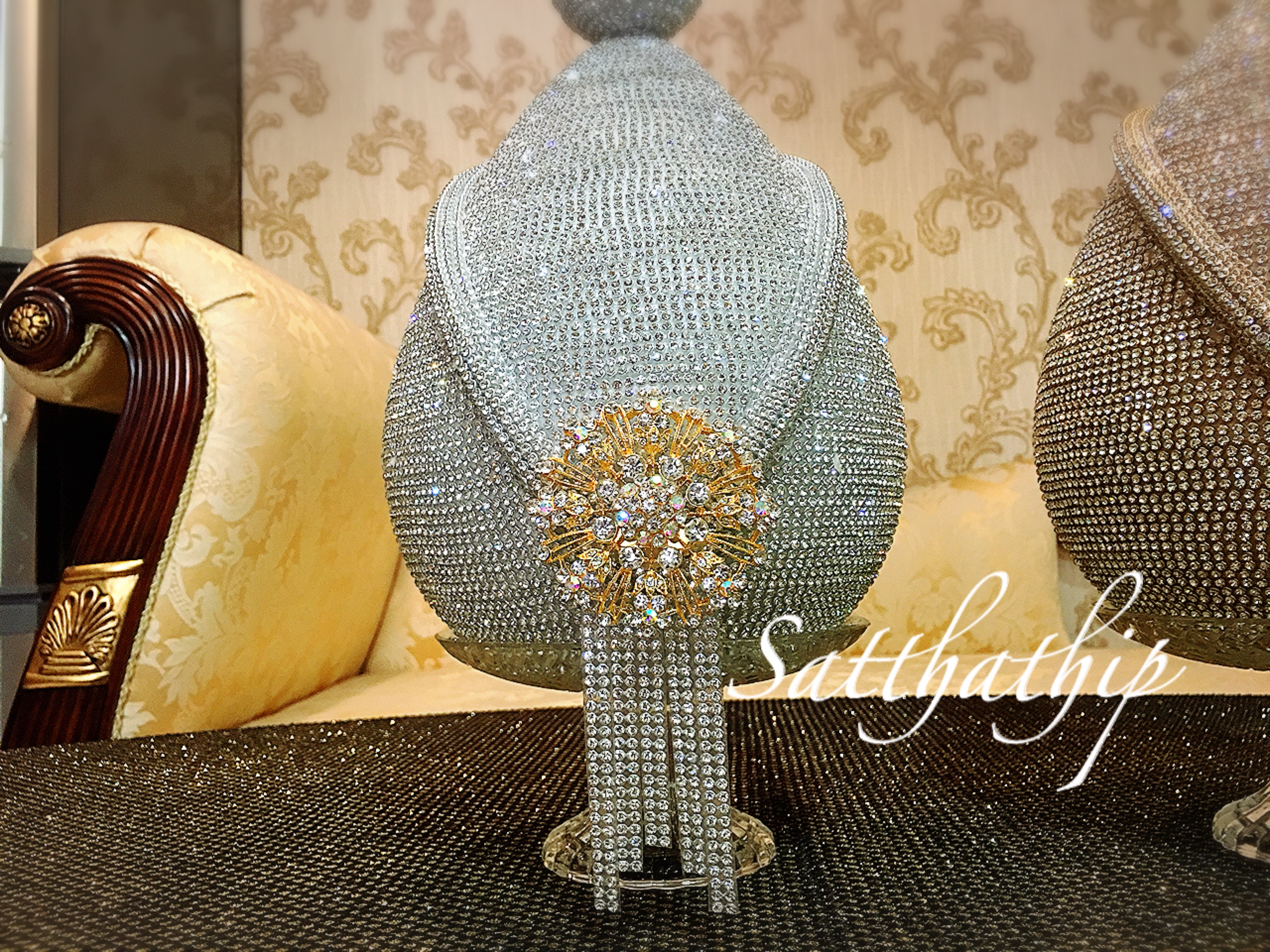 พานพุ่ม - พานพุ่มสักการะ - พานพุ่มเงินทอง - พานพุ่มนพเก้า - Phan bush