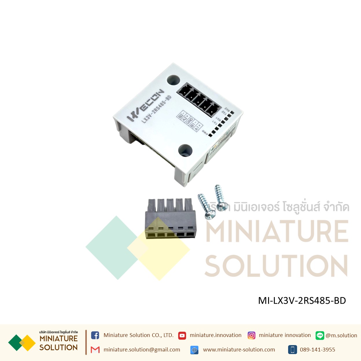 LX3V-2RS485-BD Wecon