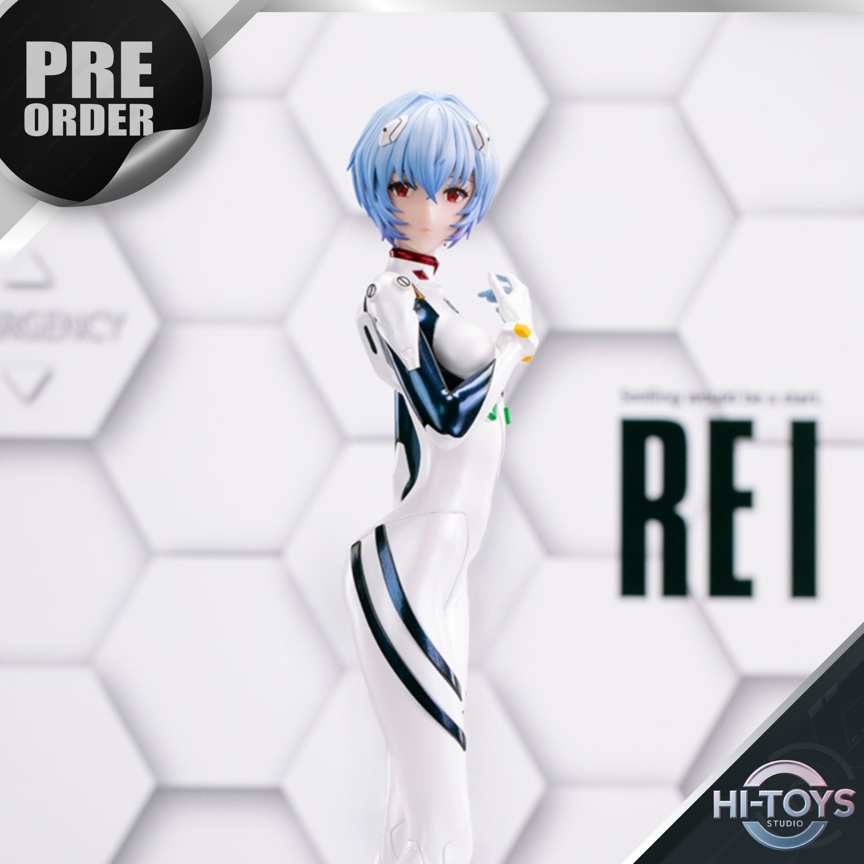 [18-12-2025] PRE ORDER - 𝗕𝗲𝗮𝗿 𝗣𝗮𝗻𝗱𝗮 𝘅 𝗡𝗲𝗼𝗻 𝗚𝗲𝗻𝗲𝘀𝗶𝘀 - 1/4 Rei Ayanami