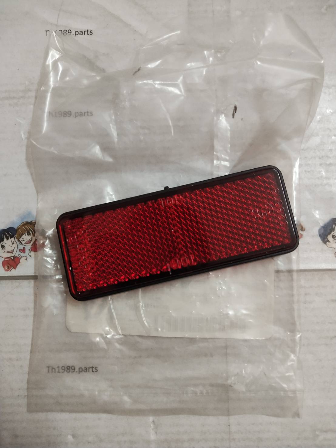 ชุดแผ่นสะท้อนแสงหลัง ทับทิมสะท้อนแสง NOUVO ELEGANCE , FINO FI , TTX อะไหล่แท้ YAMAHA 5P0-H5130-00