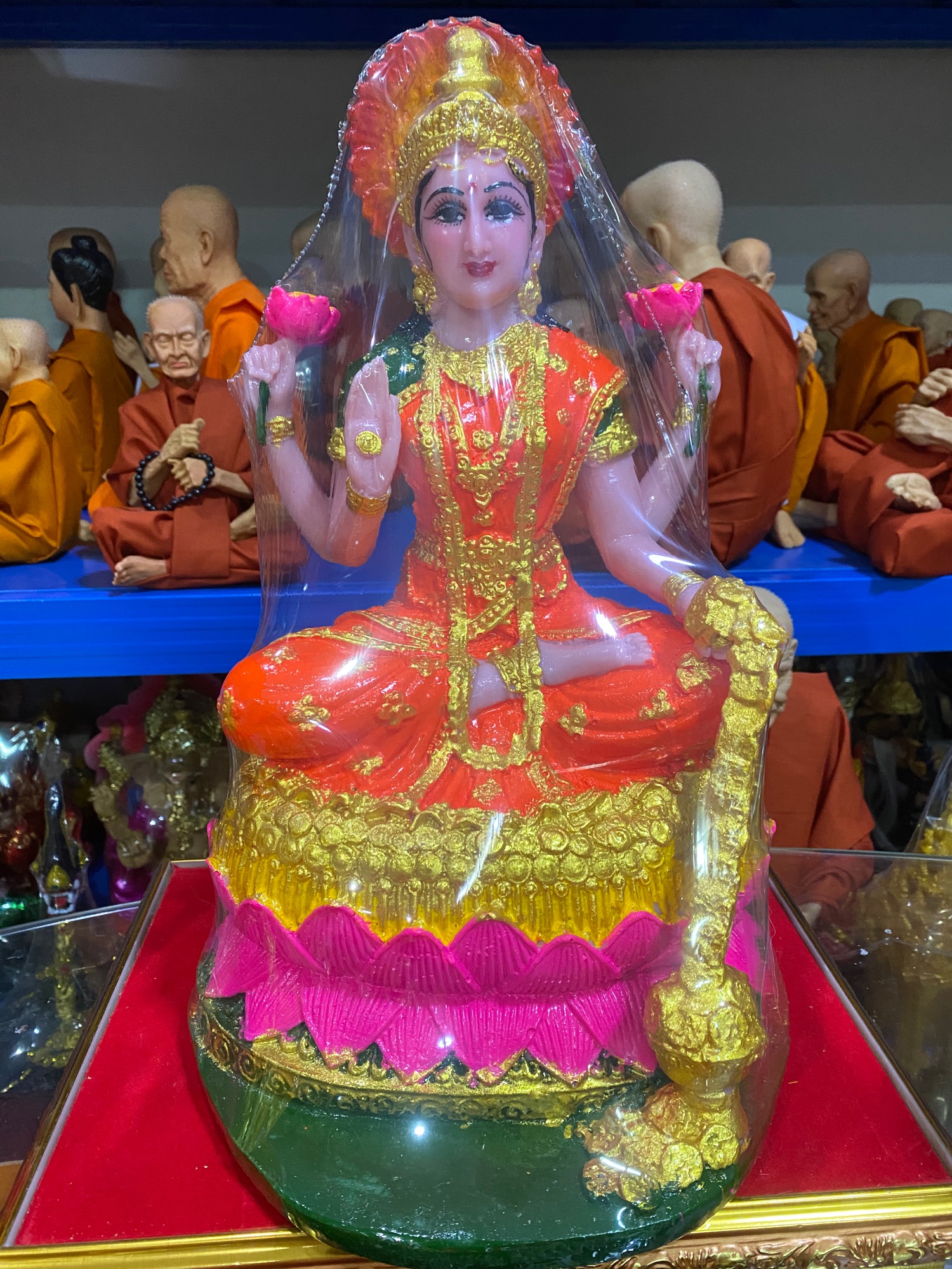 พระเเม่ลักษณี เทวีเเห่งความร่ำรวย