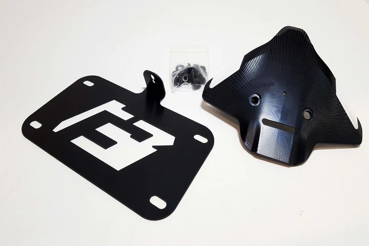 ท้ายสั้น futurismoto สำหรับstreet fighter V4 V2 ไฟเลี้ยวในตัว