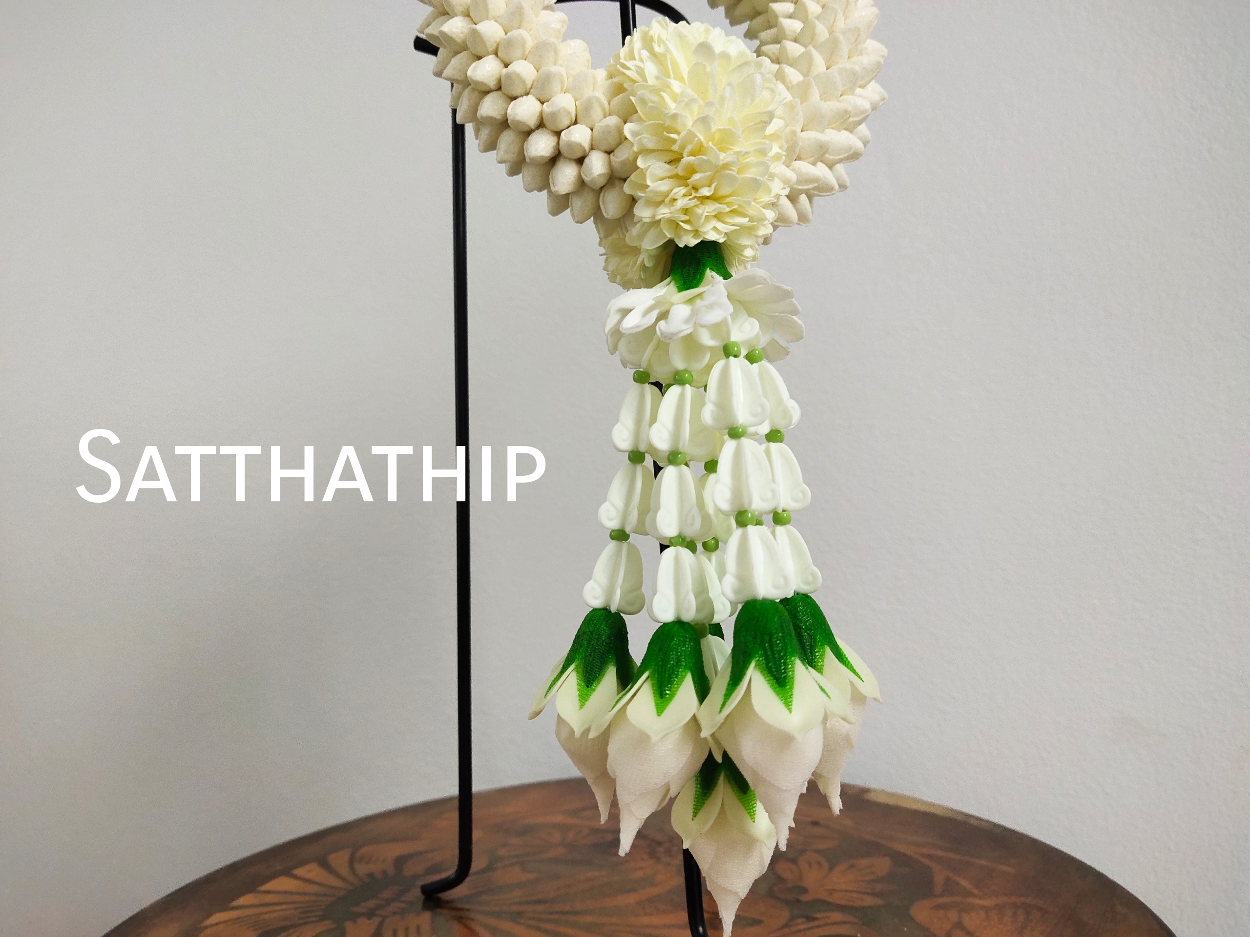 พวงมาลัยดอกมะลิ - พวงมาลัยดอกมะลิประดิษฐ์ - พวงมาลัยประดิษฐ์