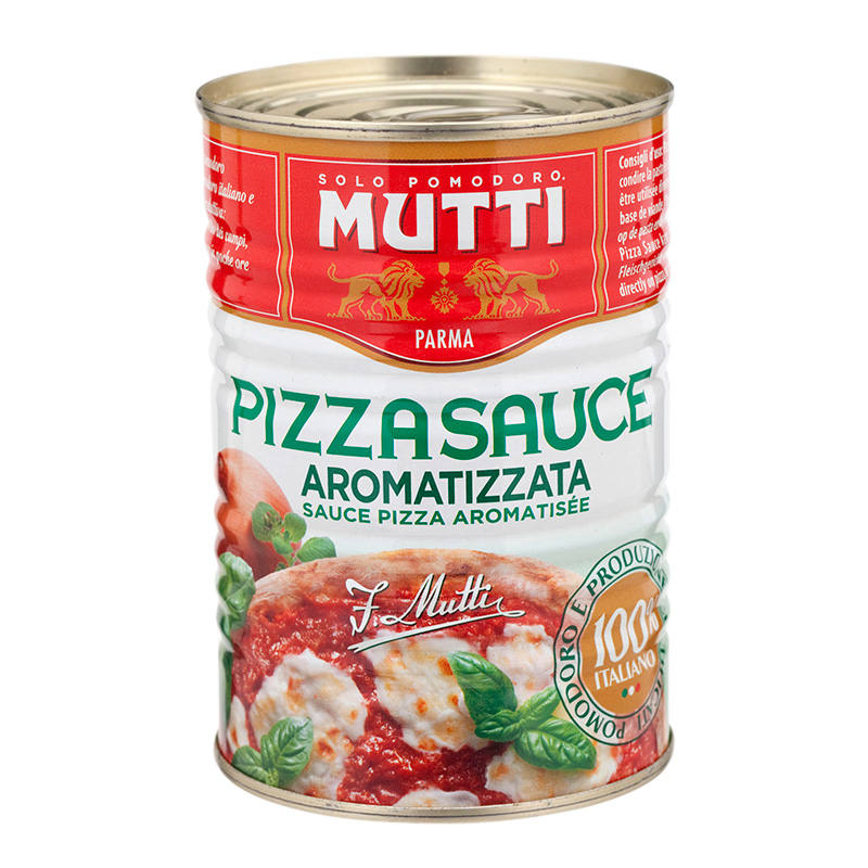 Mutti Pizza Sauce Aromatizzata 400g. มูตติ พิซซ่าซอส 400 กรัม (07-0188)