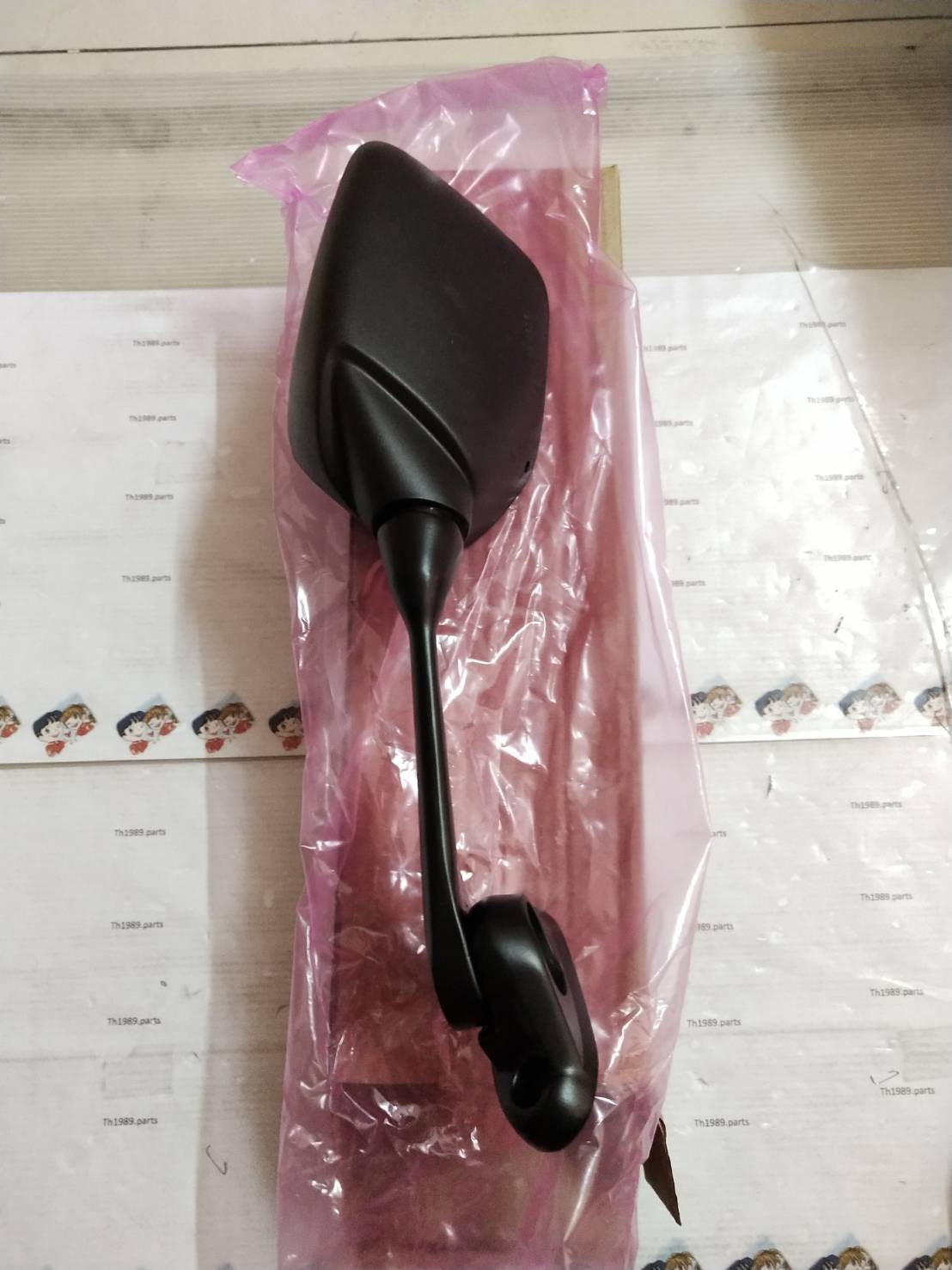 กระจกมองหลังซ้าย L R15 ALL NEW 2017-2020 , R15 CONNECTED 2022 อะไหล่แท้ YAMAHA BK7-F6280-00