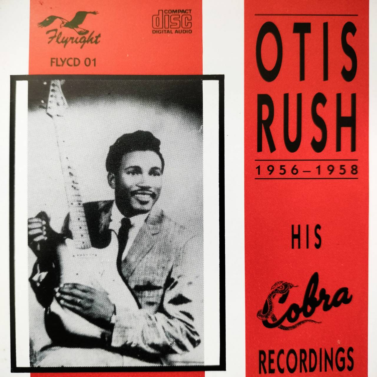 Otis Rush – 1956-1958 His Cobra Recordings / FRANCE / ปกในมีจุดเหลือง / แผ่นดี