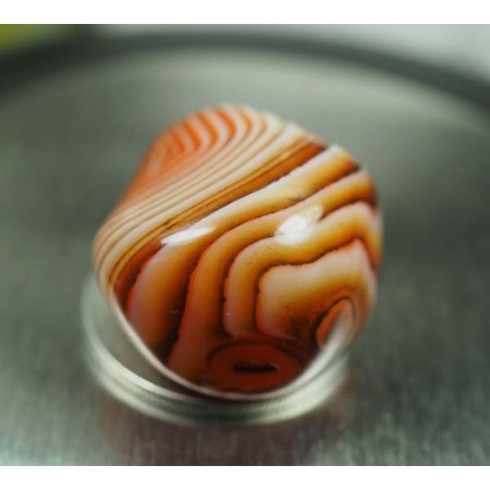 หินอะเกต (Crazy Lace Agate) 55.50 กะรัต